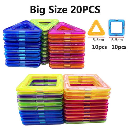 Large Magnetic Building Blocks Toys Set For Kids childrensterritory