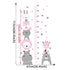 Height Ruler & Cartoon Wall Decals for Kids Room childrensterritory