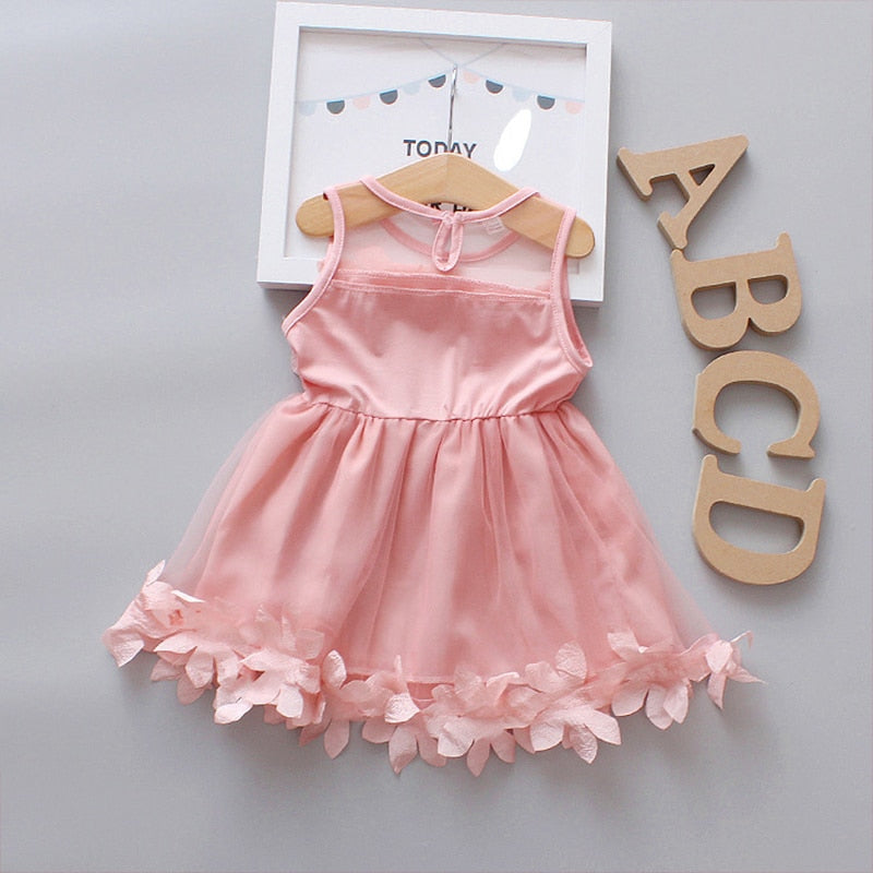 Baby Girl Flower Fairy Summer Party Dresses childrensterritory