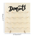 Wooden Donut Wall/Stand for Party Decoration childrensterritory