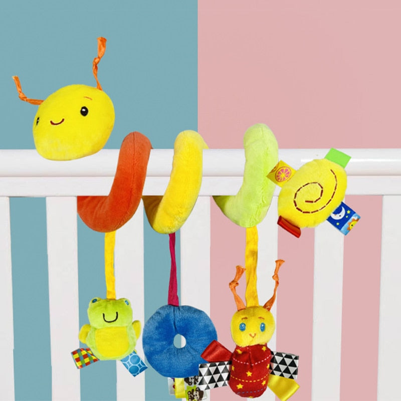 Hanging Rattles and Doll Toys for Baby Crib/Stroller childrensterritory