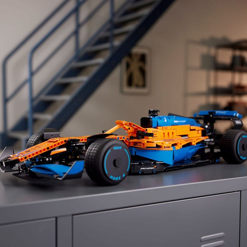 Race Car Model Self-locking Building Blocks Kit for Kids childrensterritory