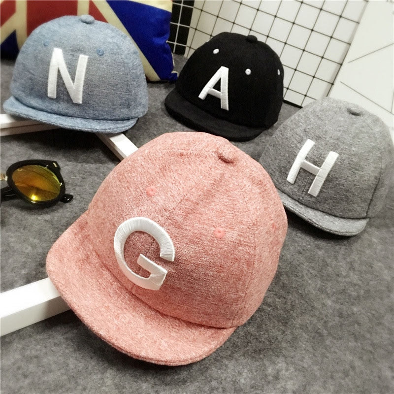 Baby/Toddler Letter Print Adjustable Sun Cap childrensterritory