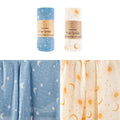 2 Pieces Pack Muslin Cotton Baby Swaddles/Blankets childrensterritory