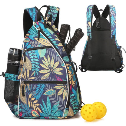 Adjustable Pickleball Tennis Backpack with Fence Hook childrensterritory