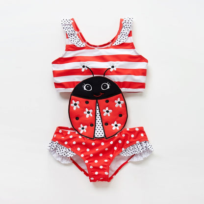 Belly Protection Whole Swimsuit for Baby/Kids Girls childrensterritory