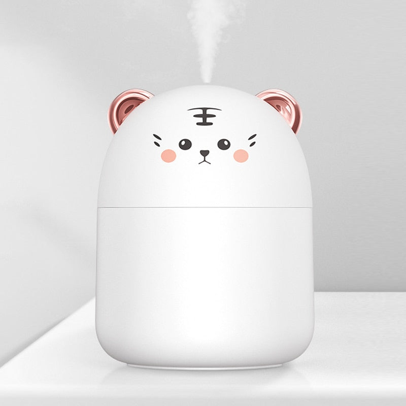 250ml Capacity Cartoon Air Purifier with Colorful Light childrensterritory