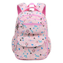 Colorful Print Waterproof Kids Girls Large School Bags childrensterritory