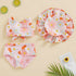 Baby/Kids Girls 3PCS Floral Print Swimwear Sets childrensterritory
