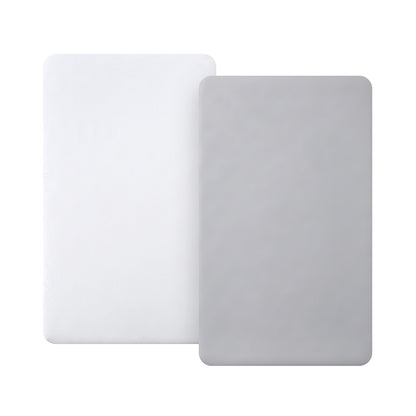 2 Pack Crib Mattresses Fitted Sheets for Baby Bed childrensterritory