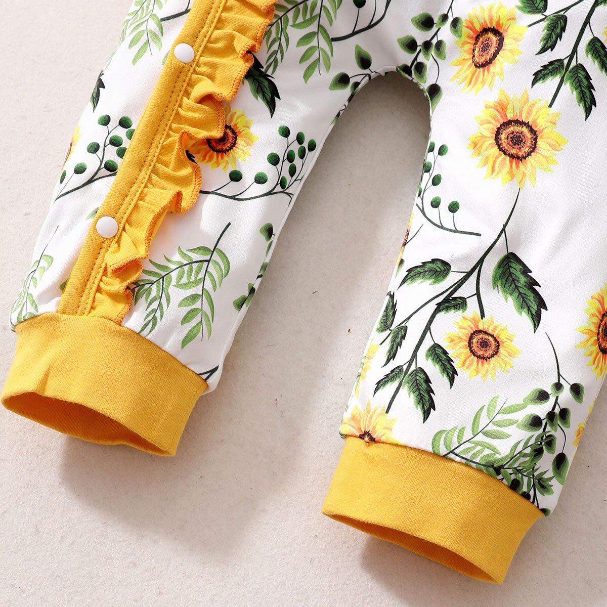 Baby Girls Floral Summer Bodysuit with Headband childrensterritory