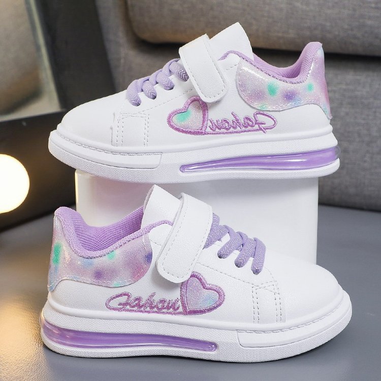 Kids Girls Love Embroidery Stylish Sports Shoes/Sneakers childrensterritory