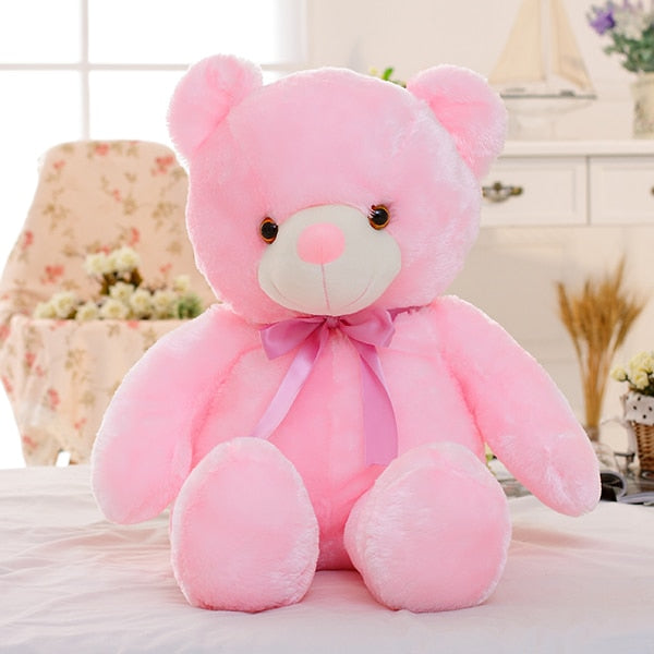 Colorful Glowing Teddy Bear Stuffed Toys for Kids childrensterritory
