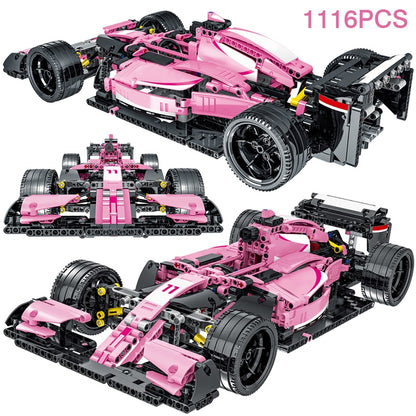 F1 Racing Car Model Building Bricks Toys for Kids childrensterritory