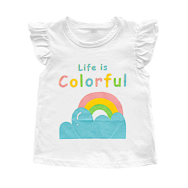 Kids Boys/Girls Cartoon Printed Summer Tees/Tops childrensterritory