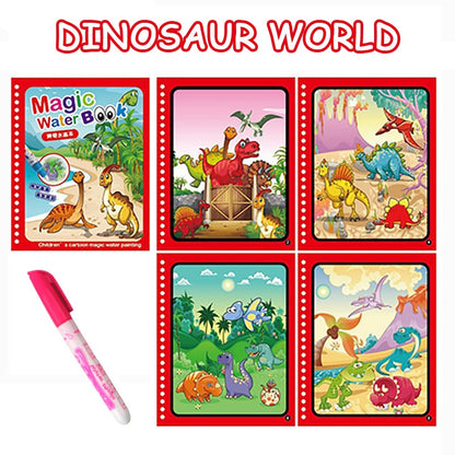 1pcs Reusable Water Drawing Book Educational Toys childrensterritory