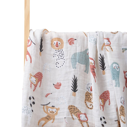 Printed Muslin Swaddle/Blanket for Baby childrensterritory