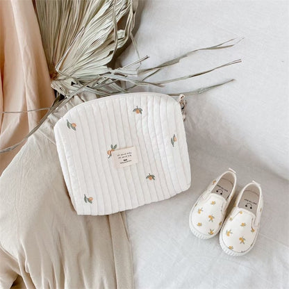 Bear Embroidery Baby Nappy Bag for Moms childrensterritory