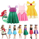 Kids GIrls Disney Princess Birthday Party Costume for Summer childrensterritory