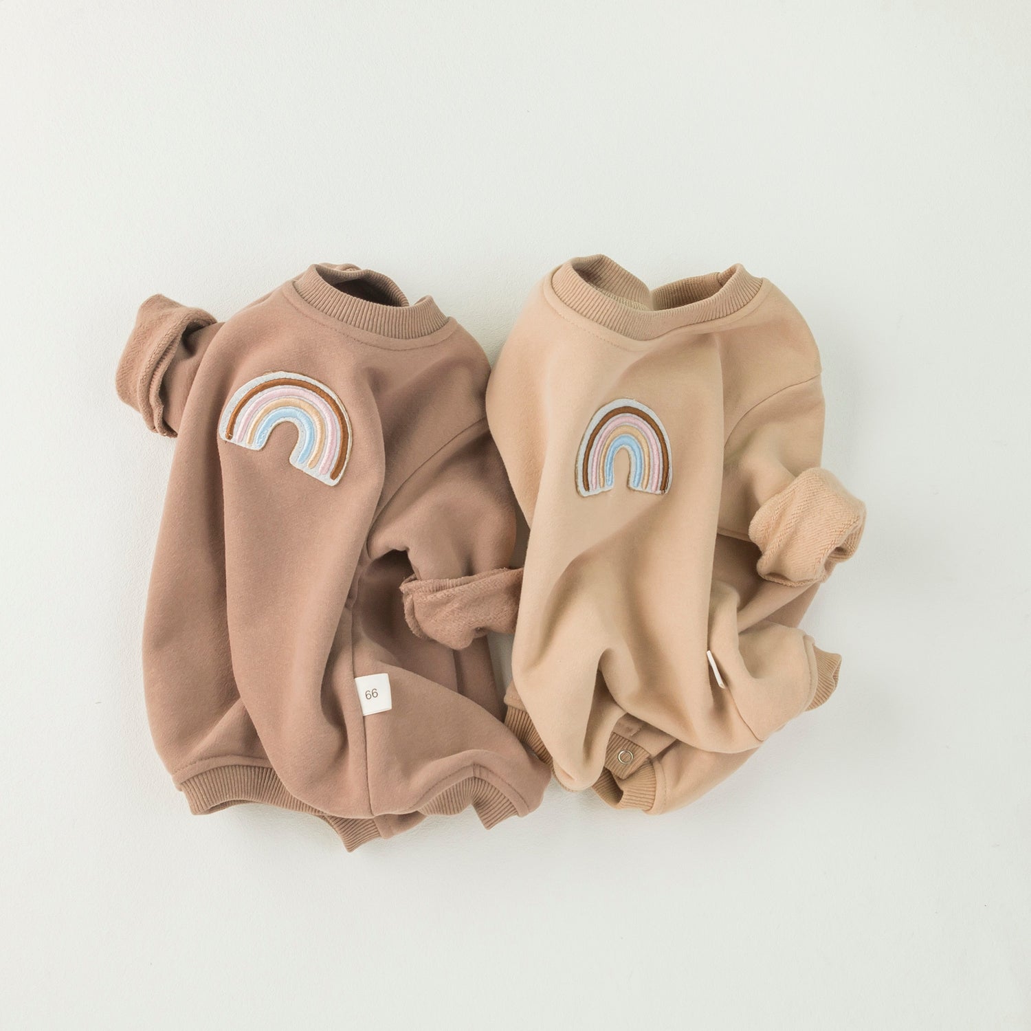 Rainbow Embroidered Baby Girls/Boys Bodysuit childrensterritory