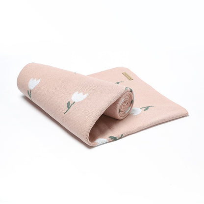 Breathable Cotton Knitted Baby Blanket childrensterritory