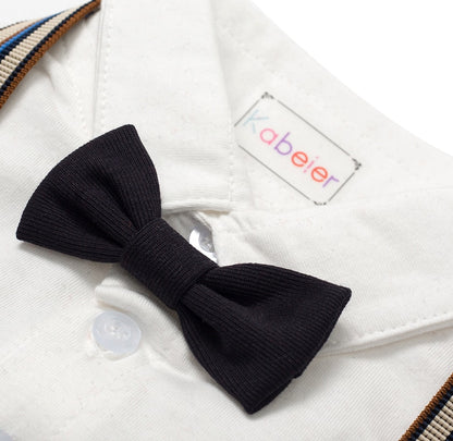 Infant Boy Formal Birthday Outfit With Hat Vest childrensterritory