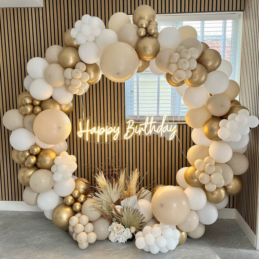 Light Brown Balloon Garland Kit for Party Decor childrensterritory