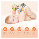 Baby Wrist Rattles and Foot Finder Socks 4PCS/SET childrensterritory