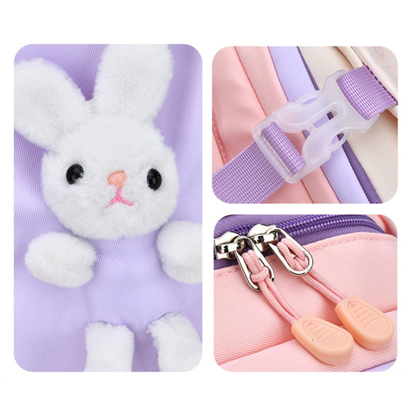 Multi Pocket Cartoon School Backpacks for Kids childrensterritory