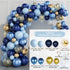 Blue Gold Balloons Garland Kit For Party Decoration childrensterritory