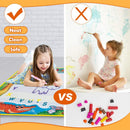 Water Doodle Mat with Magic Pens for Kids childrensterritory