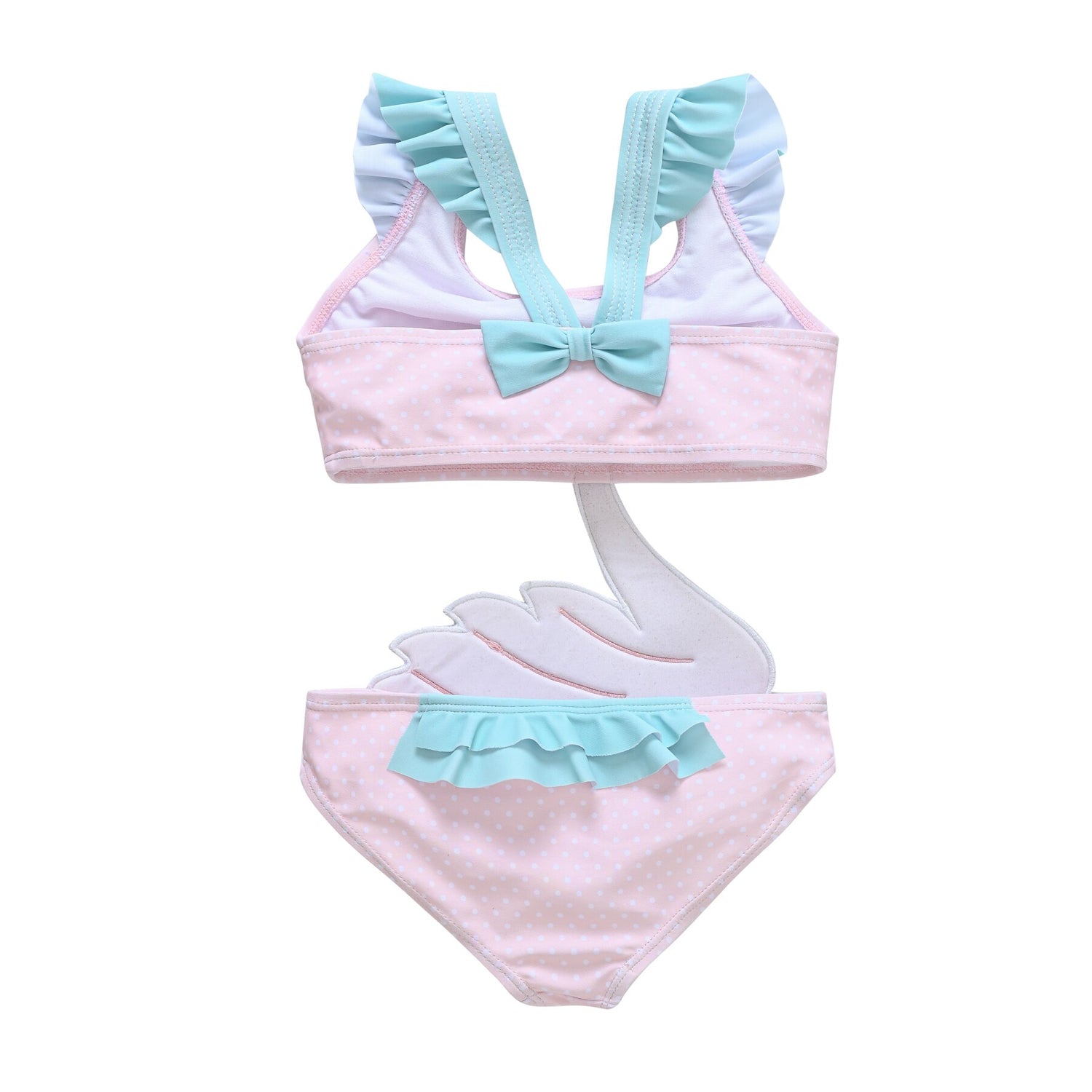 Belly Protection Whole Swimsuit for Baby/Kids Girls childrensterritory