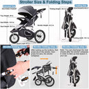 Fold-able & Reversible Jogging Stroller for Baby childrensterritory