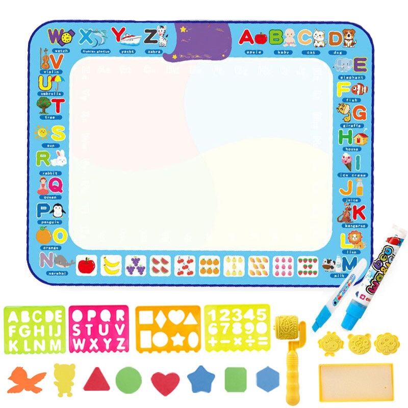 Water Doodle Mat with Magic Pens for Kids childrensterritory