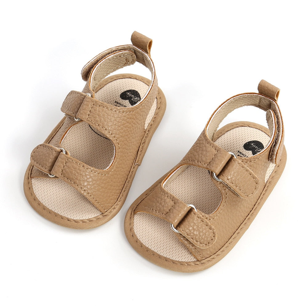 Baby Unisex Anti-Slip Soft Bottom Sandals/Crib Shoes childrensterritory