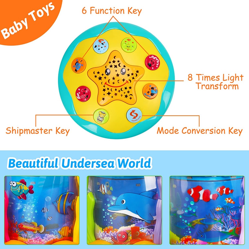 Babies Musical Rotary Projector Montessori Toy childrensterritory