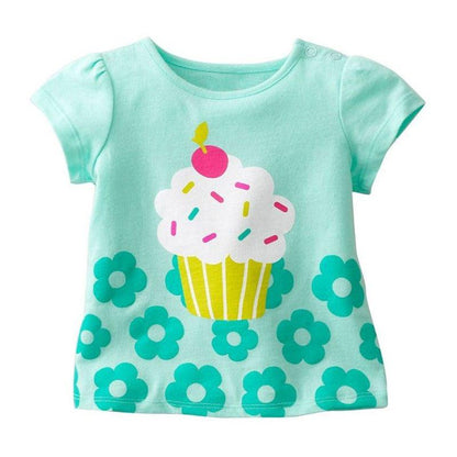Kids Boys/Girls Cartoon Printed Summer Tees/Tops childrensterritory
