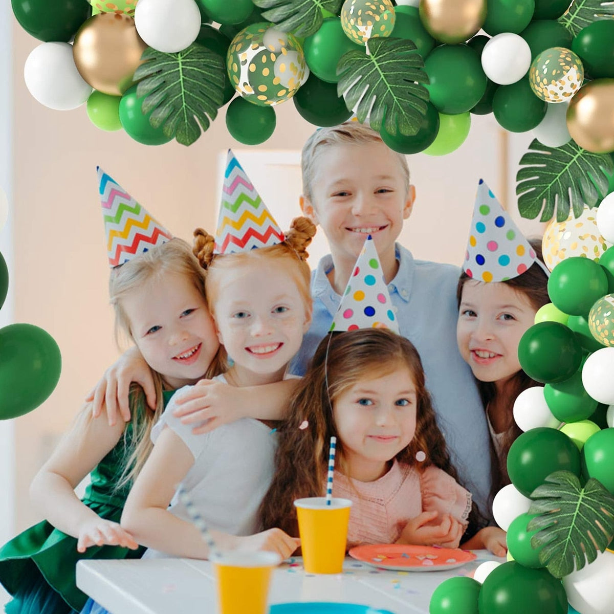 Jungle Safari Theme Party Balloon Garland childrensterritory