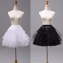 3 Layered Underskirt for Girls Dress in White or Black childrensterritory