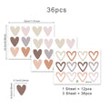 Heart Shape Bohemian Wall Decals for Kids Room Decor childrensterritory