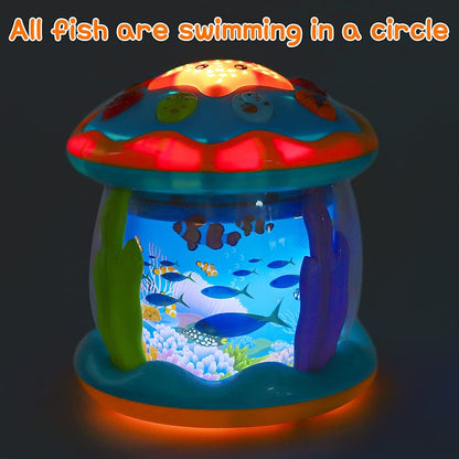 Babies Musical Rotary Projector Montessori Toy childrensterritory