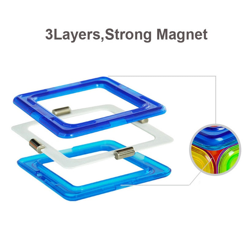 Large Magnetic Building Blocks Toys Set For Kids childrensterritory