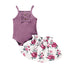 Romper & Floral Skirt Baby Girls 2pcs Outfit Sets childrensterritory