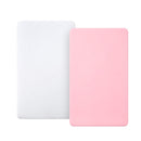 2 Pack Crib Mattresses Fitted Sheets for Baby Bed childrensterritory