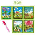 1pcs Reusable Water Drawing Book Educational Toys childrensterritory