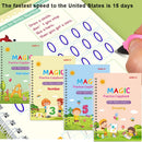 Reusable Writing Practice Set of 4 Magic Copybooks childrensterritory