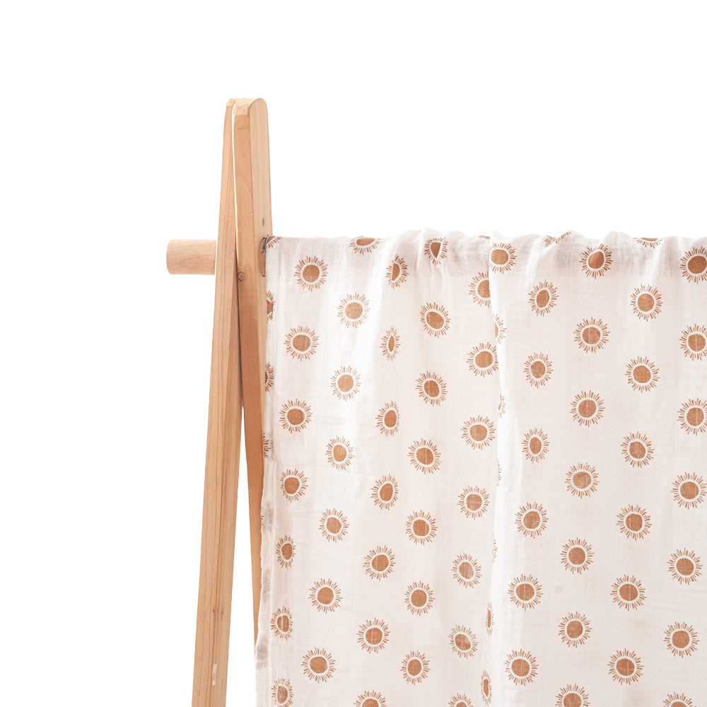 Bamboo Muslin Cotton Baby Swaddle/Wraps childrensterritory