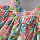 2Pcs/Set Baby Girl Summer Beach Dress + Hat childrensterritory