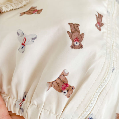 Bear Printed Windproof Hooded Coat for Baby/Toddler childrensterritory