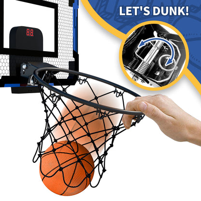 Kids Fold-able Basketball Hoop Sports Toys childrensterritory